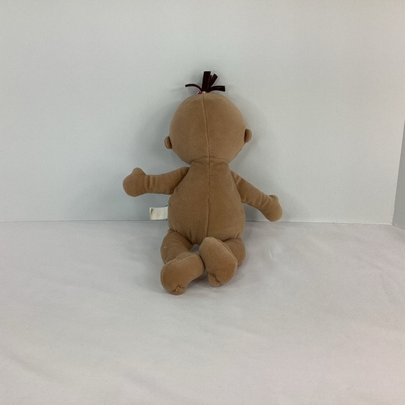 Manhattan Toy Wee Baby Stella Plush Stuffed Baby Doll Tan Brown Skin Tone 2014 - Picture 5 of 11